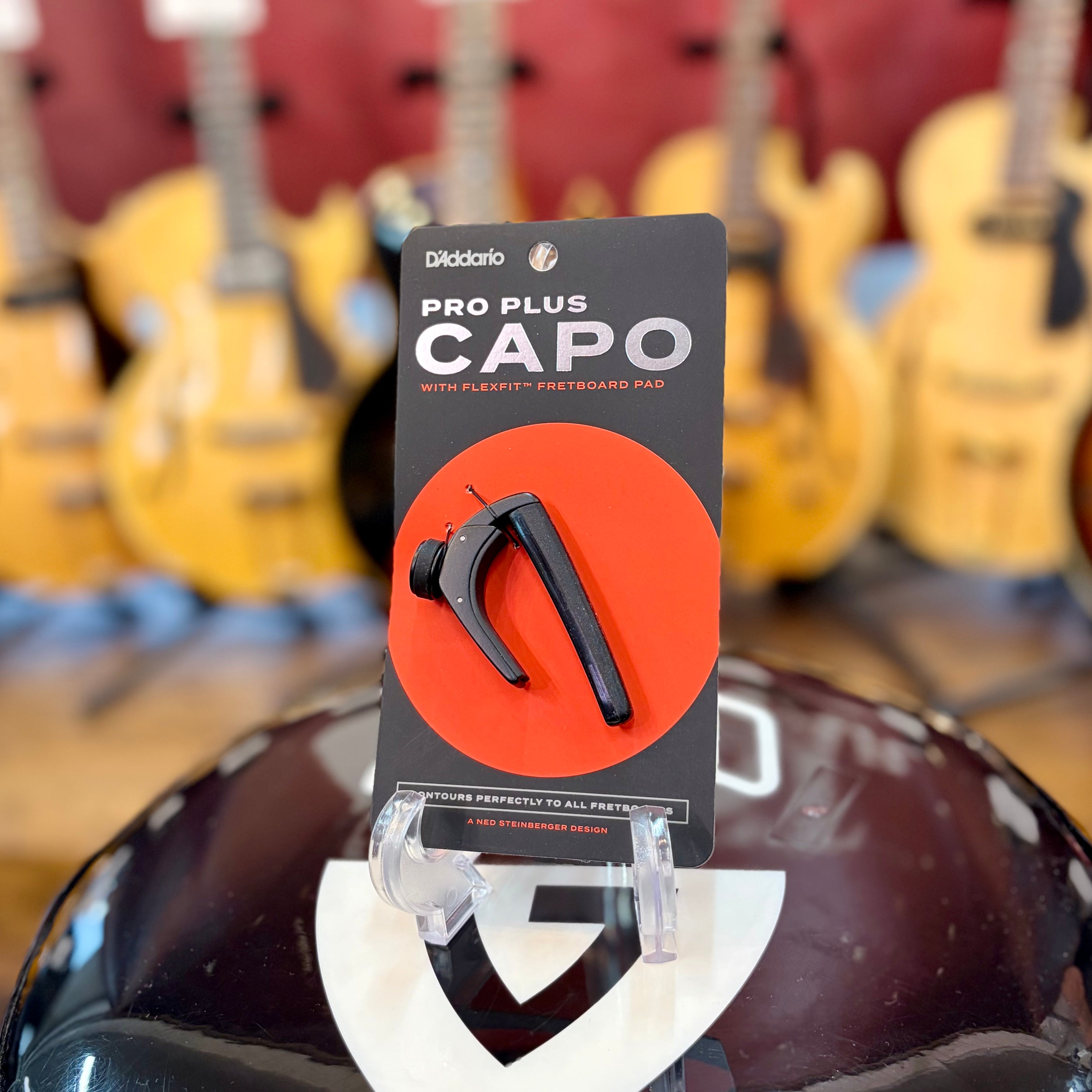 D'addario PW-CP-19 Pro Plus Capo - Black　カポタスト