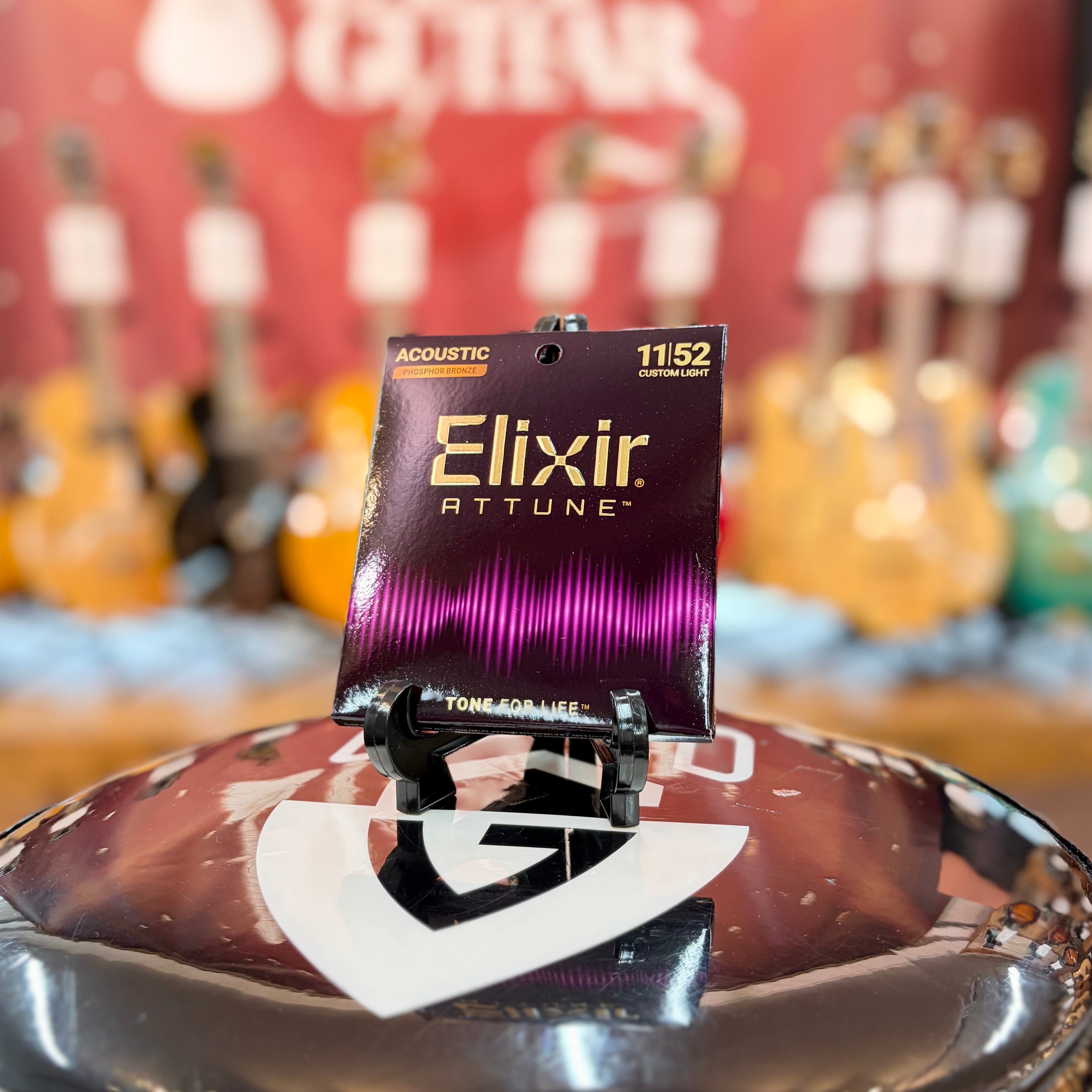 Elixir ATTUNE #21027 11-52 Phosphor Bronze アコースティックギター弦