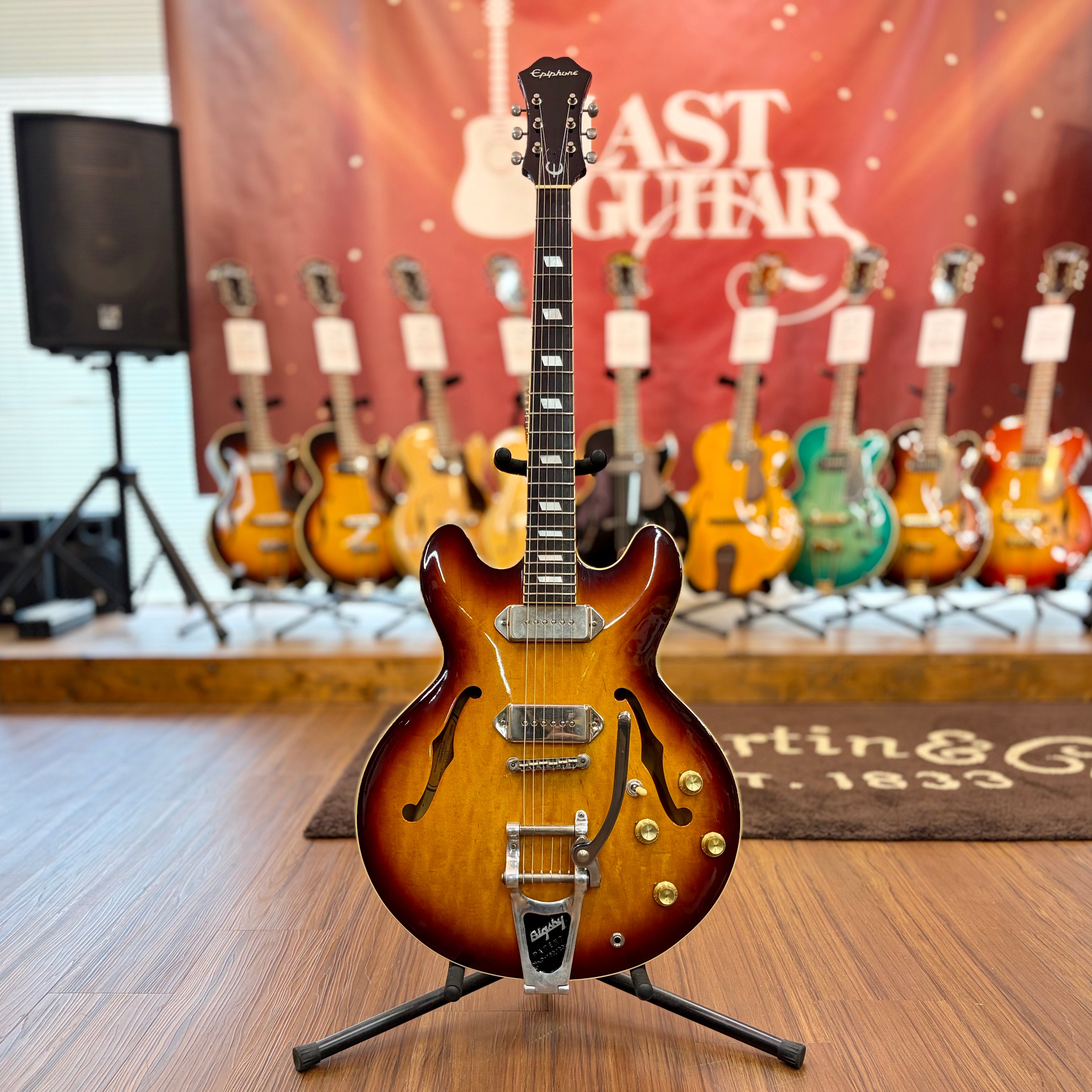Epiphone Casino Made in Japan Orangi label '88