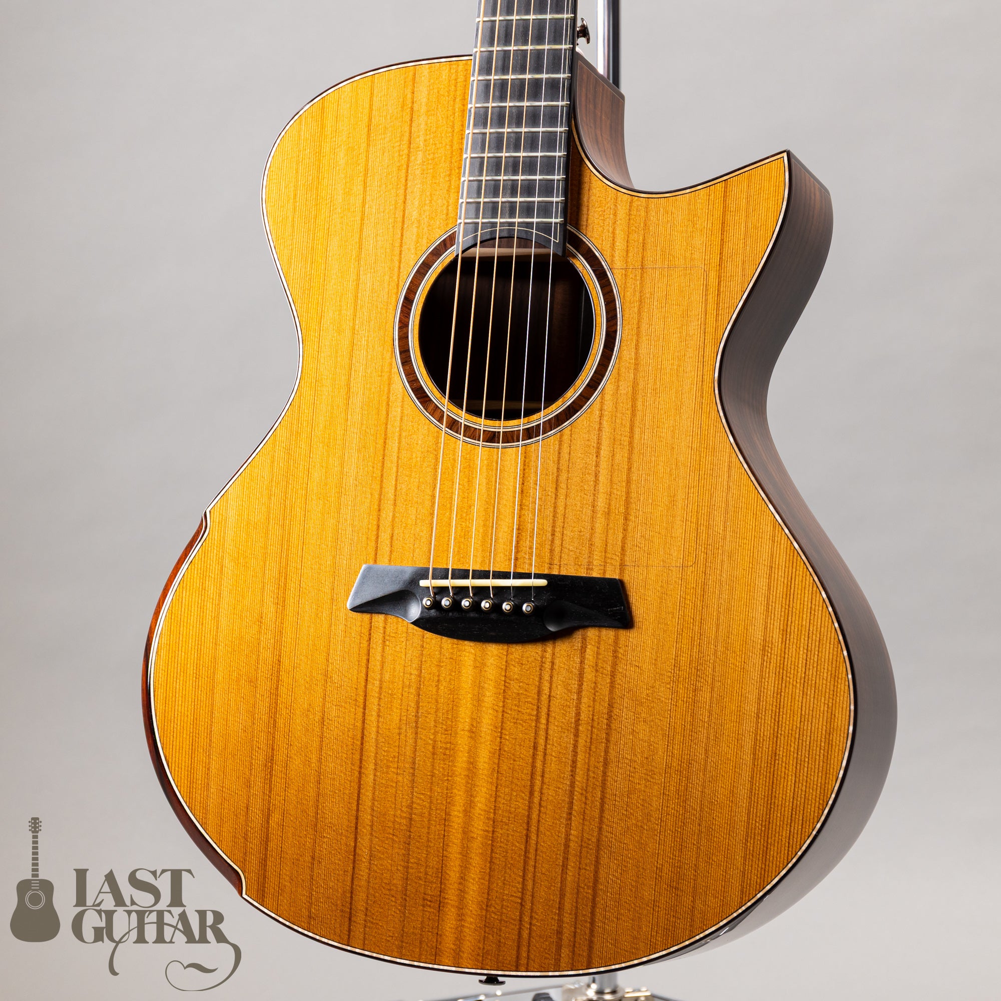 Hozen Guitars Black Label MJ Sinker Red Cedar Indian Rosewood