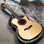 Hozen Guitars Blue Label Deep OM Swiss Moon Spruce Granadillo