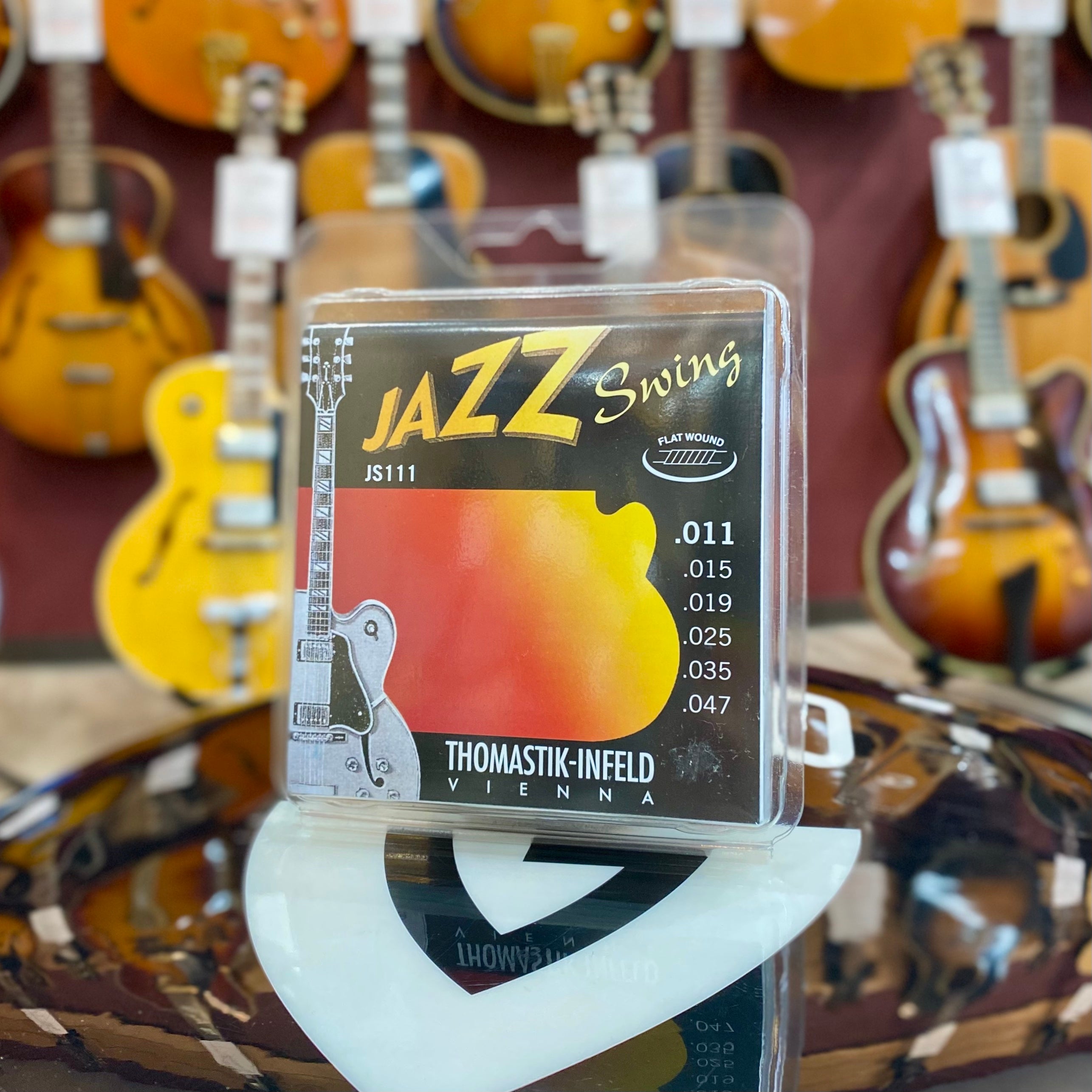Thomastik-Infeld フラットワウンド・ギター弦 JAZZ SWING(11-47) JS111