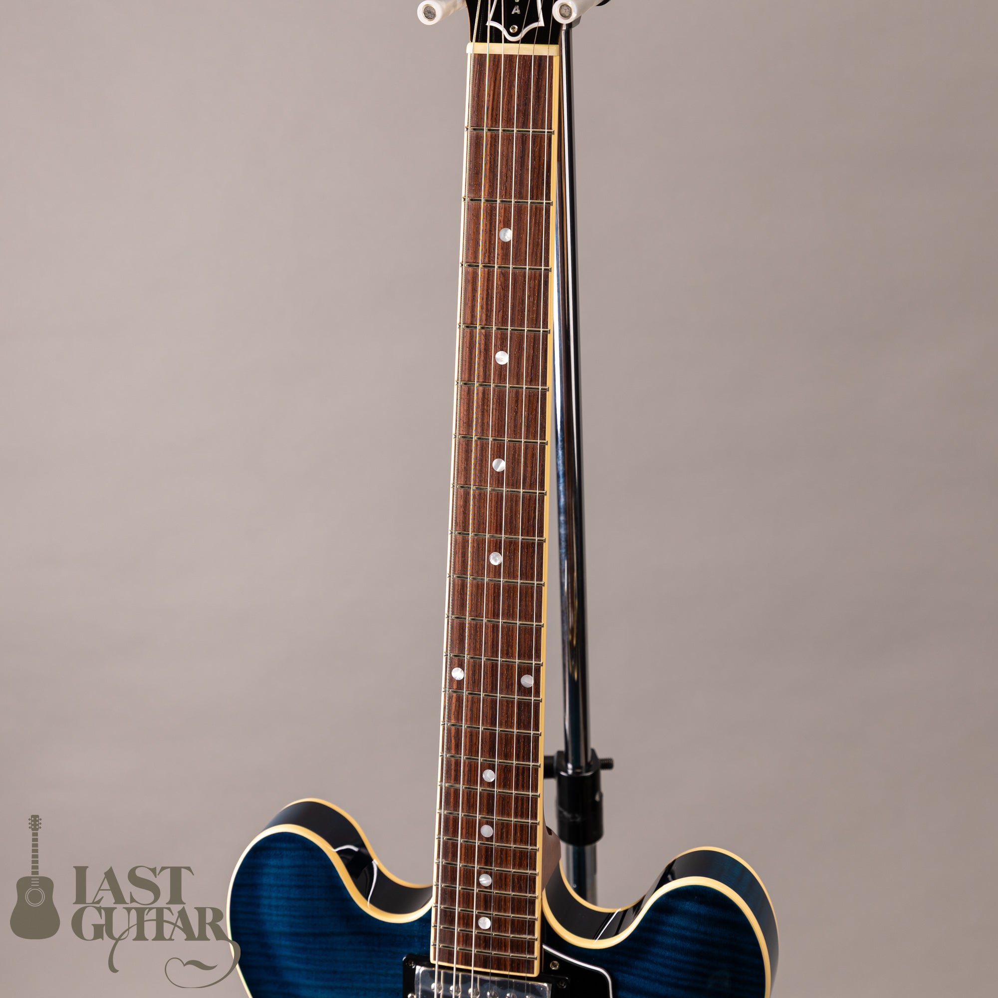 Lasting ESNOVA Curly Maple Humbucker Denim Burst