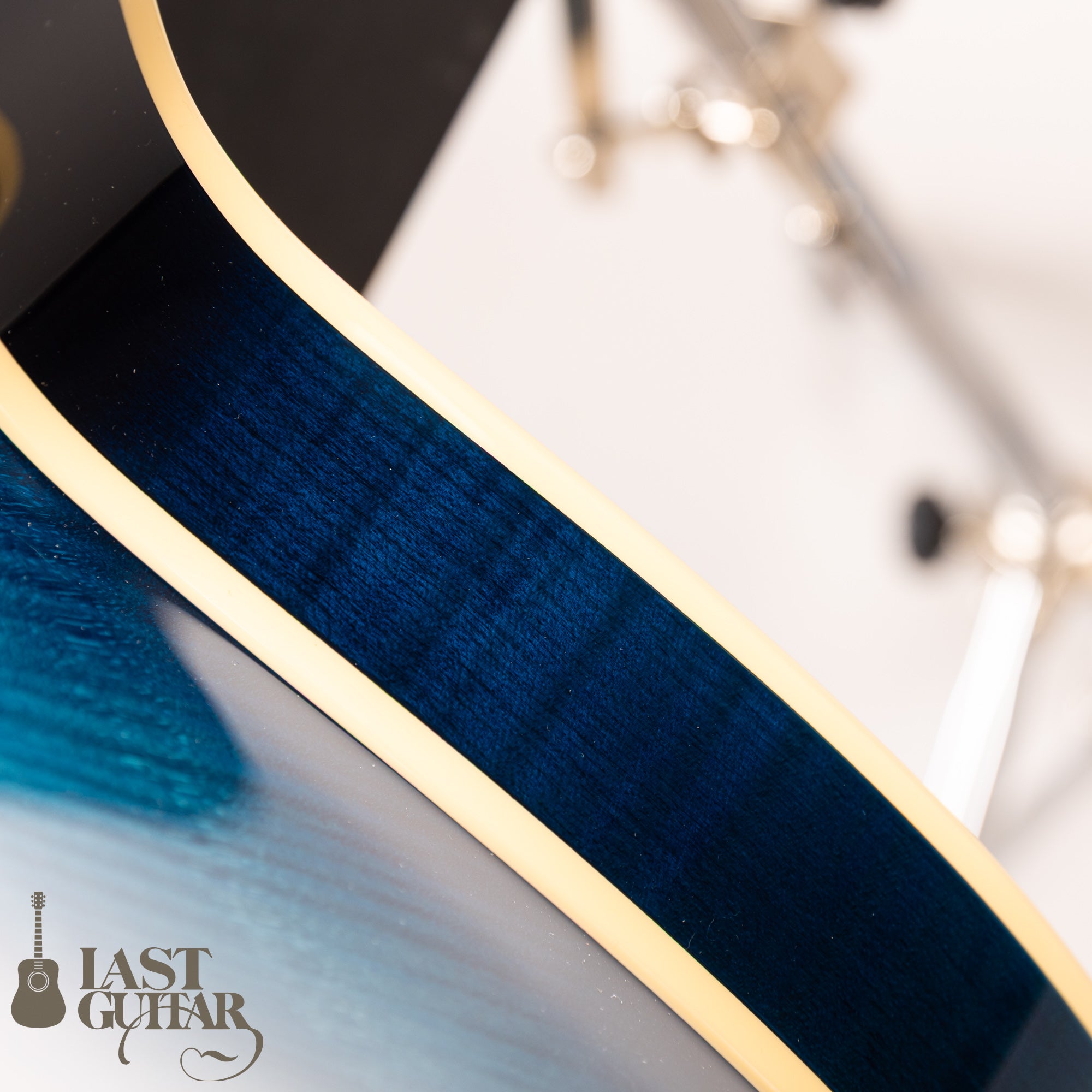 Lasting ESNOVA Curly Maple Humbucker Denim Burst
