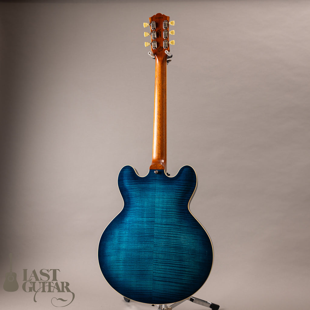Lasting ESNOVA Curly Maple Humbucker Denim Burst