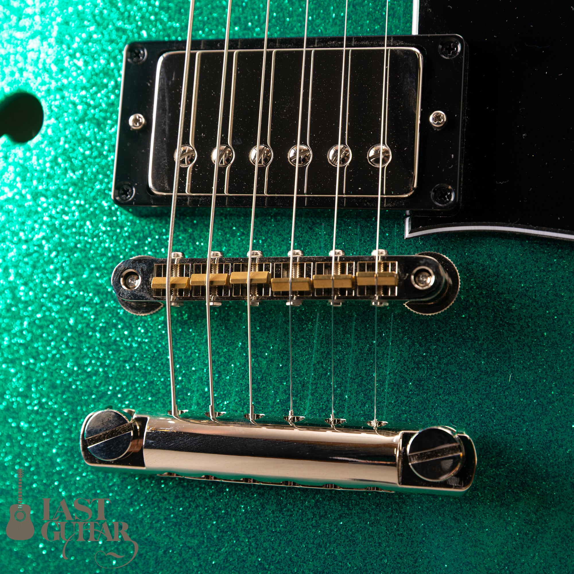 Lasting ESNOVA Humbuker Green Sparkle