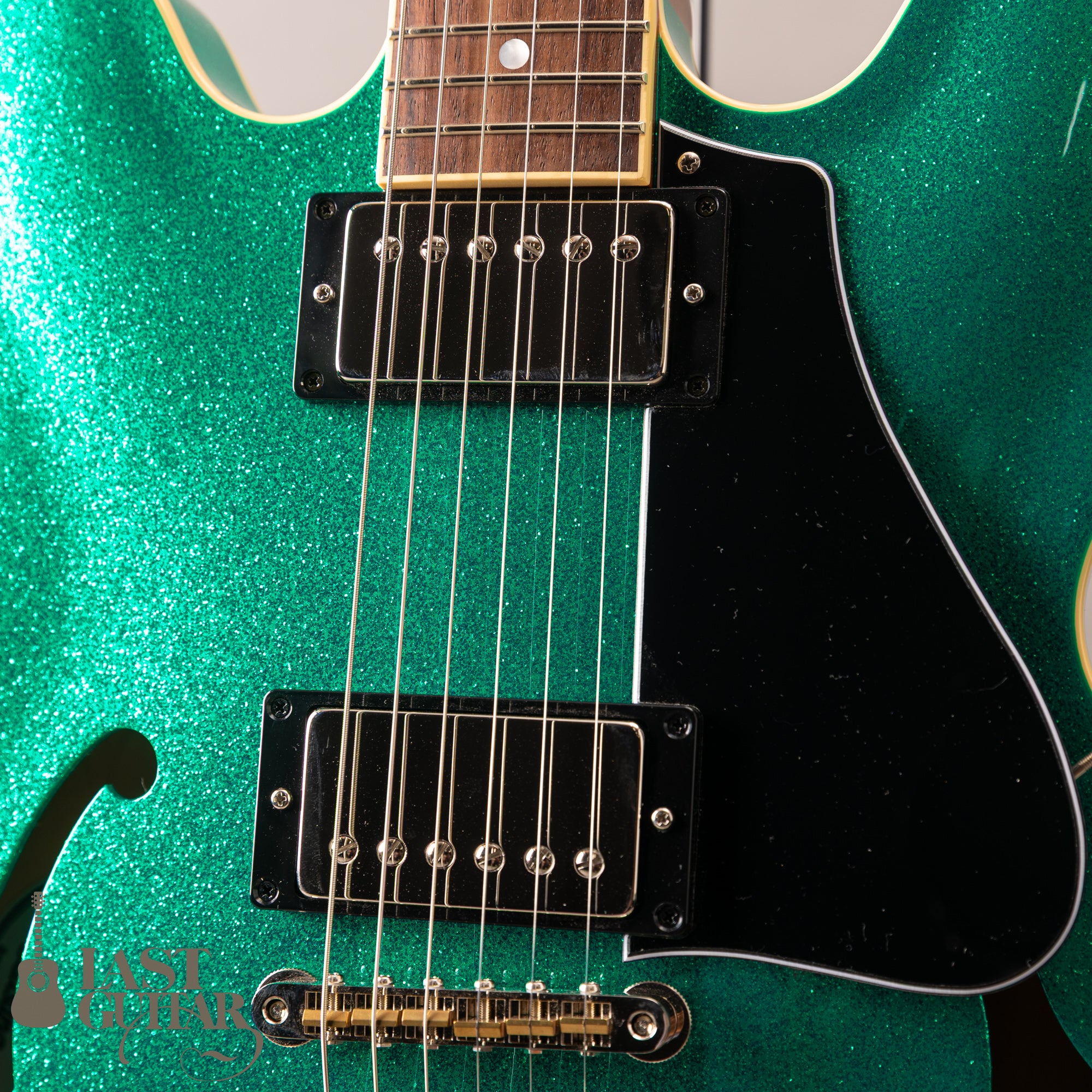 Lasting ESNOVA Humbuker Green Sparkle