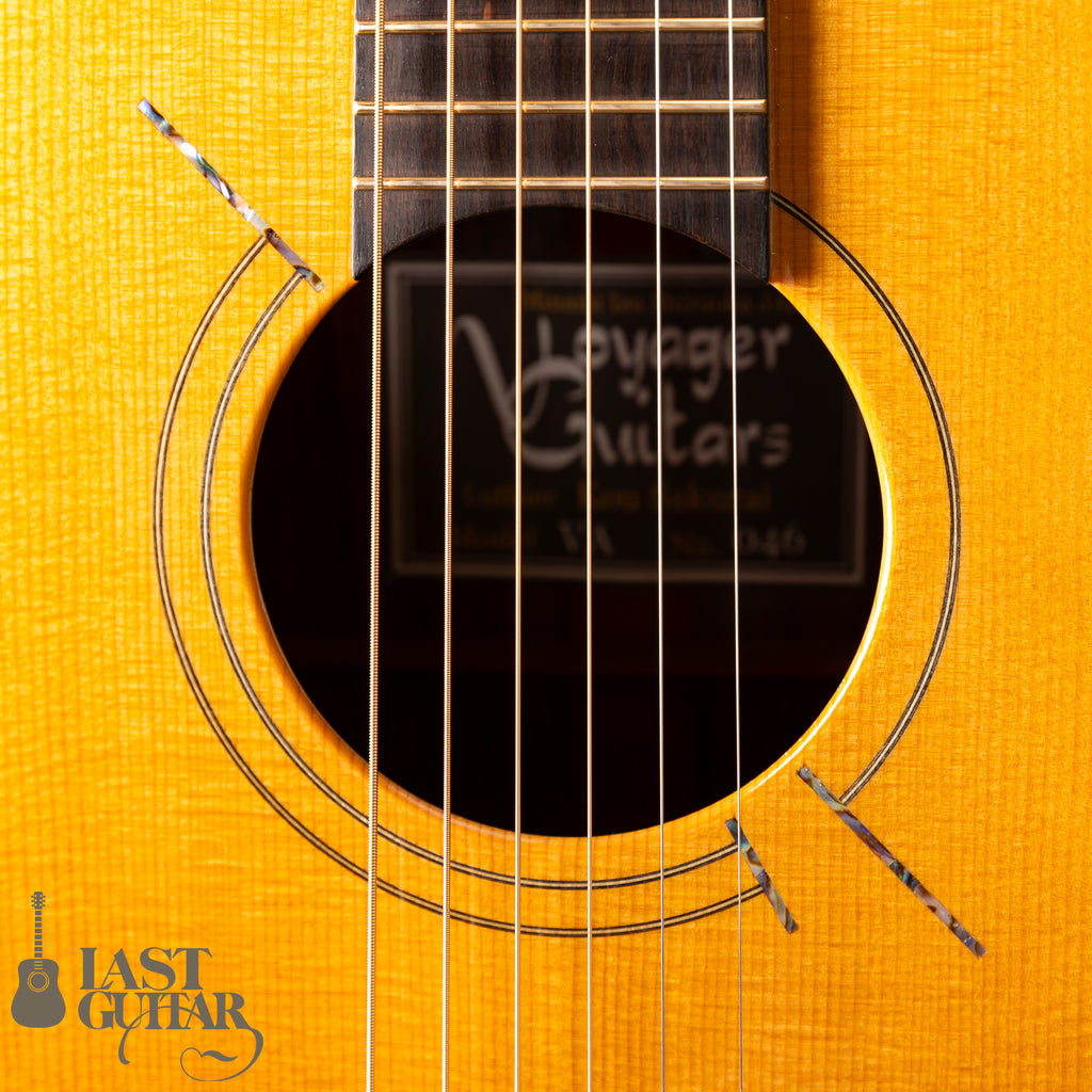 Voyager Guitars VA Lutz Spruce/Honduran Rosewood