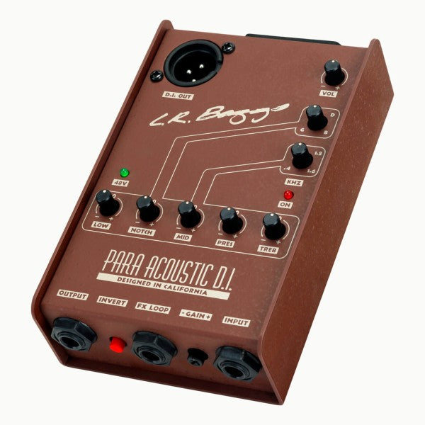 L.R.BAGGS PARA ACOUSTIC D.I. ACOUSTIC GUITAR PREAMP Acoustic Direct Box & Preamp with 5-band EQ アコギ用ダイレクトボックス 正規輸入品
